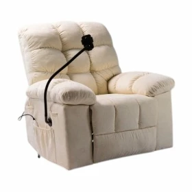 White Swivel Recliner Chair